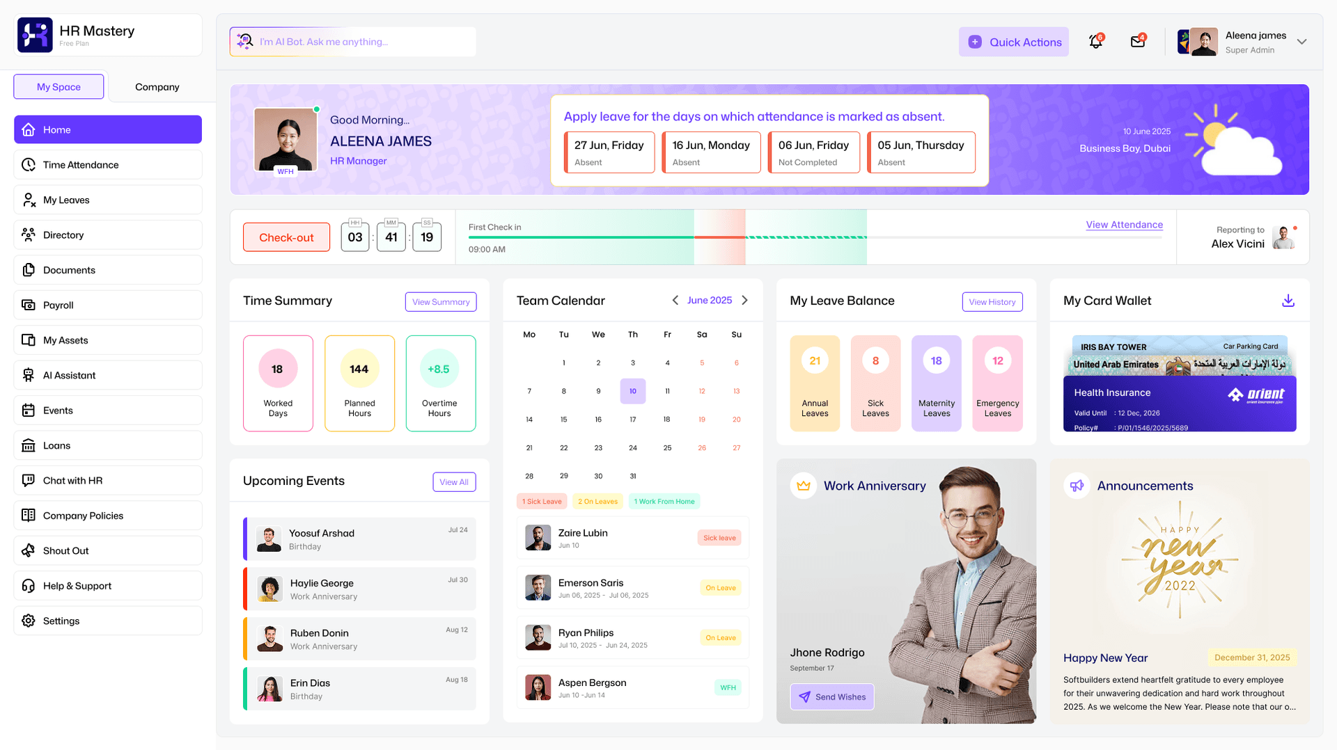 HR-Mastery Project HR-Mastery Project