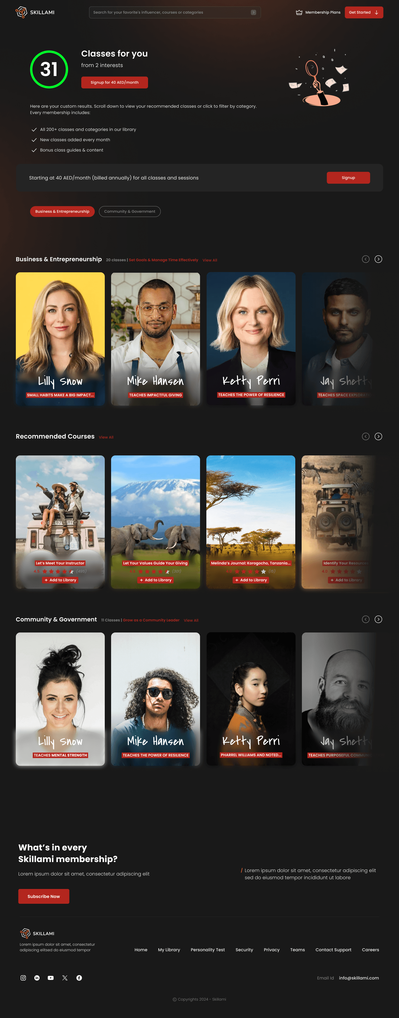 Skillami Project Skillami Project